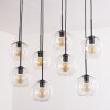 Koyoto Lámpara Colgante - Cristal Transparente, 8 luces