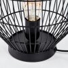 Oravi Lámpara de mesa Negro, 1 luz