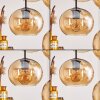 Apedo Lámpara Colgante - Cristal Colores ámbar, 8 luces
