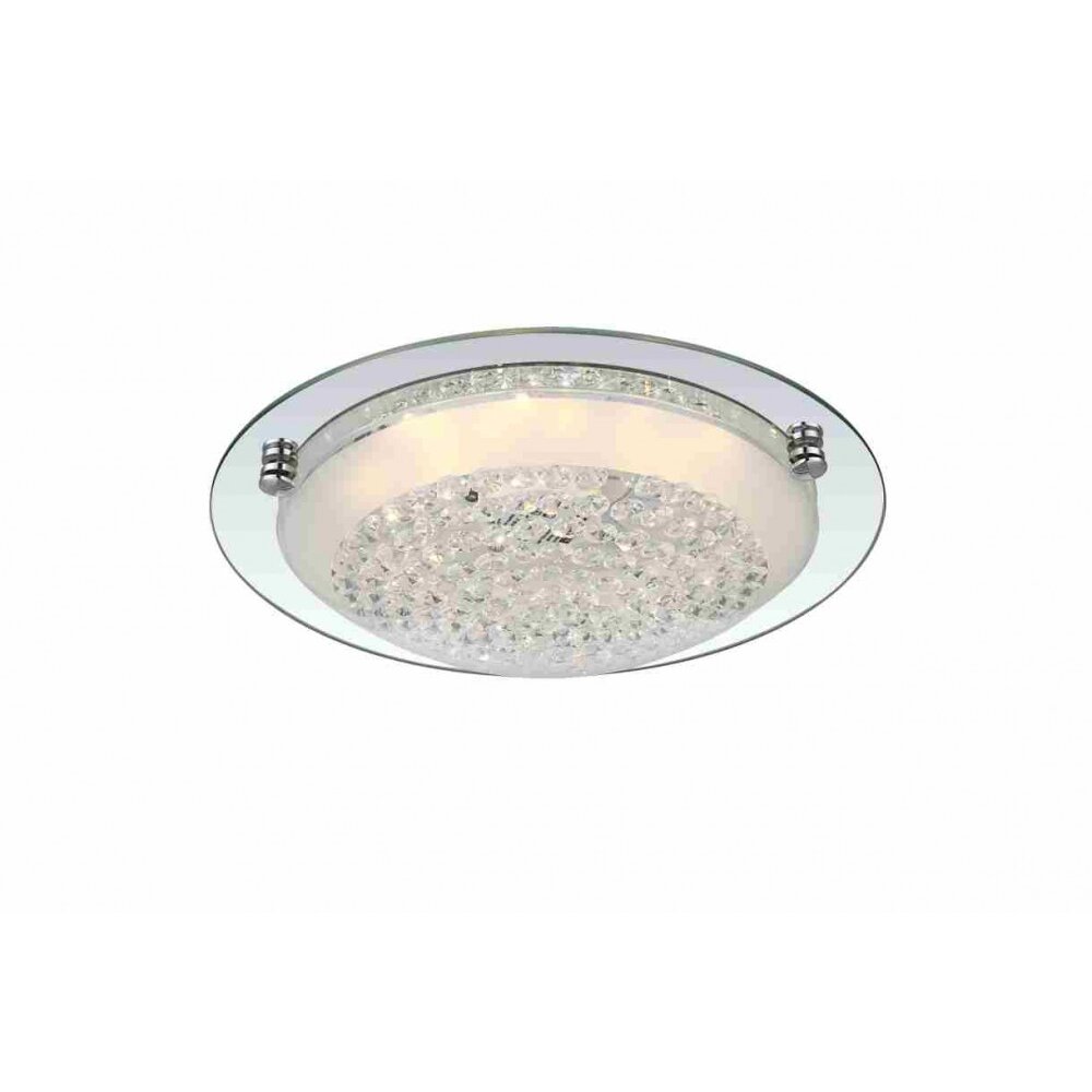 Globo Froo Lámpara de techo LED Cromo, 1 luz main product photo