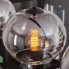 Apedo Lámpara Colgante - Cristal Transparente, Ahumado, 5 luces