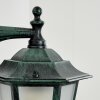 Loria Aplique para exterior Verde, Negro, 1 luz