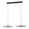 Eglo MINIERE Lámpara Colgante Negro, 2 luces