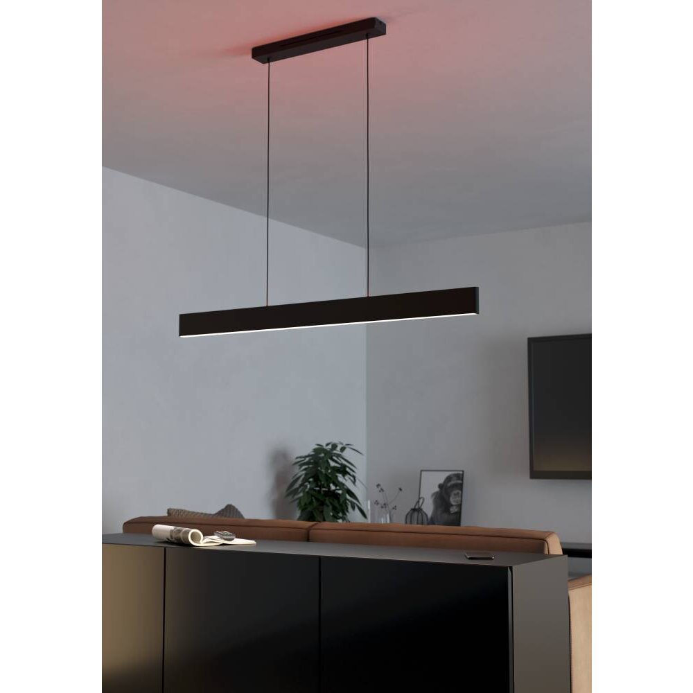 Eglo ANDREAS-Z Lámpara Colgante LED Negro, 2 luces, Cambia de color main product photo
