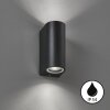 Fischer & Honsel Marlon Aplique LED Negro, 2 luces