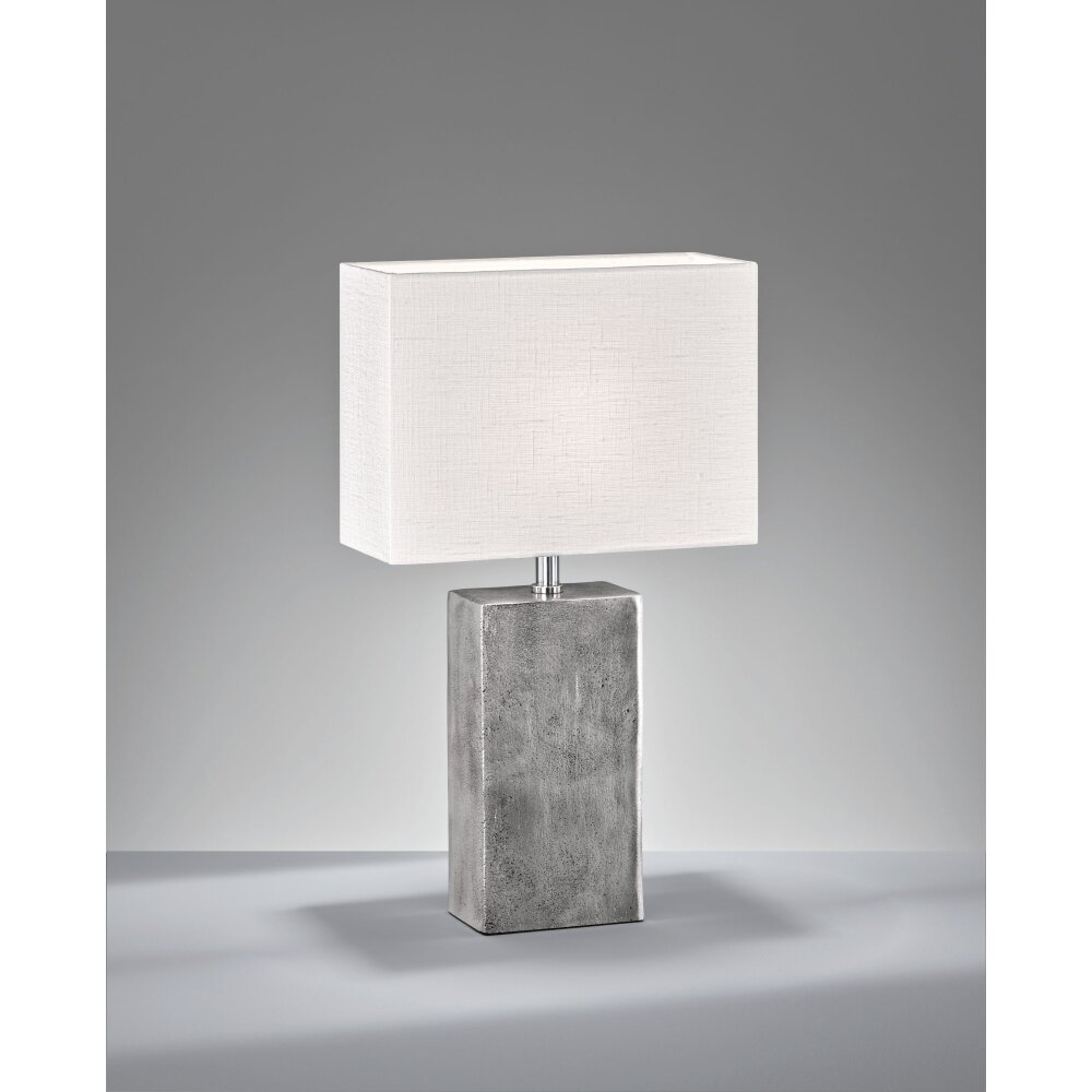 Fischer & Honsel Amiens Lámpara de mesa Níquel-mate, 1 luz main product photo
