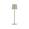 Leuchten-Direkt EURIA Lámpara de mesa LED Verde, 1 luz