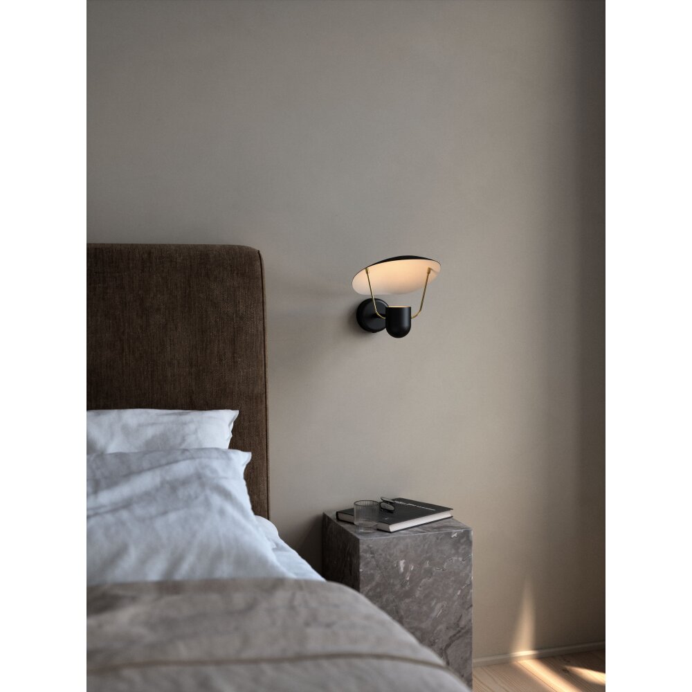 Design For The People by Nordlux FABIOLA Aplique Negro, 1 luz main product photo