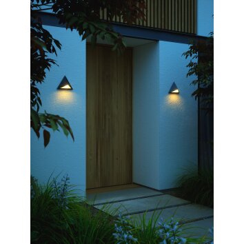 Nordlux KONIT Aplique para exterior Negro, 1 luz