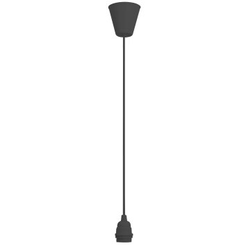 Nordlux PEND Lámpara Colgante Negro, 1 luz