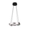 Trio Thompson Lámpara Colgante LED aluminio bruñido, 1 luz, Mando a distancia, Cambia de color