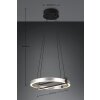 Trio Thompson Lámpara Colgante LED aluminio bruñido, 1 luz, Mando a distancia, Cambia de color