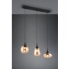 Trio Lumina Lámpara Colgante Negro, 3 luces