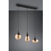 Trio Lumina Lámpara Colgante Negro, 3 luces