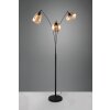 Trio Lumina Lámpara de Pie Negro, 3 luces