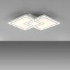 Leuchten-Direkt BEDGING Lámpara de Techo LED Blanca, 1 luz