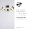Paul Neuhaus HENSKO Lámpara de mesa LED Plata, 1 luz