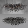 Paul Neuhaus ICICLE Lámpara de araña Negro, 15 luces