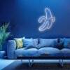 Leuchten-Direkt NEON-BANANE Lámpara de decoración LED Amarillo, Blanca, 1 luz