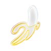 Leuchten-Direkt NEON-BANANE Lámpara de decoración LED Amarillo, Blanca, 1 luz