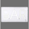 Leuchten-Direkt NEON-BAR Lámpara de decoración LED Transparente, claro, 1 luz