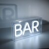 Leuchten-Direkt NEON-BAR Lámpara de decoración LED Transparente, claro, 1 luz