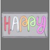 Leuchten-Direkt NEON-HAPPY Lámpara de decoración LED Transparente, claro, 1 luz