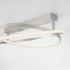 Paul Neuhaus Q-BELUGA Lámpara de Techo LED Plata, 1 luz, Mando a distancia