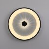 Leuchten-Direkt VERTIGO Lámpara de Techo LED Negro, 1 luz, Mando a distancia