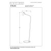 Lucide STIRLING Lámpara de Pie LED Negro, 1 luz