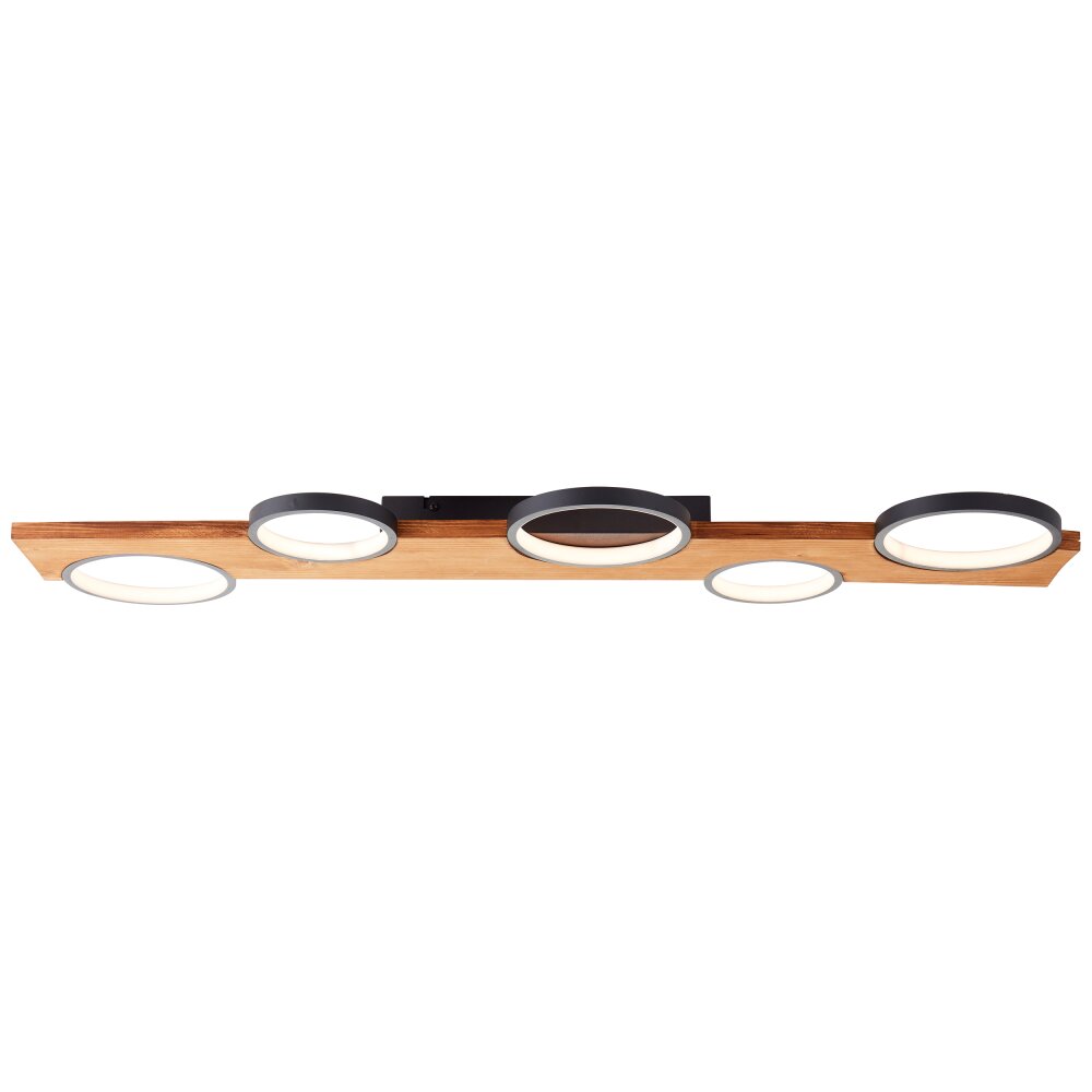 Brilliant Musti Lámpara de Techo LED Negro, 1 luz main product photo