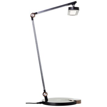 Brilliant Officehero Lámpara de mesa LED Negro, 1 luz