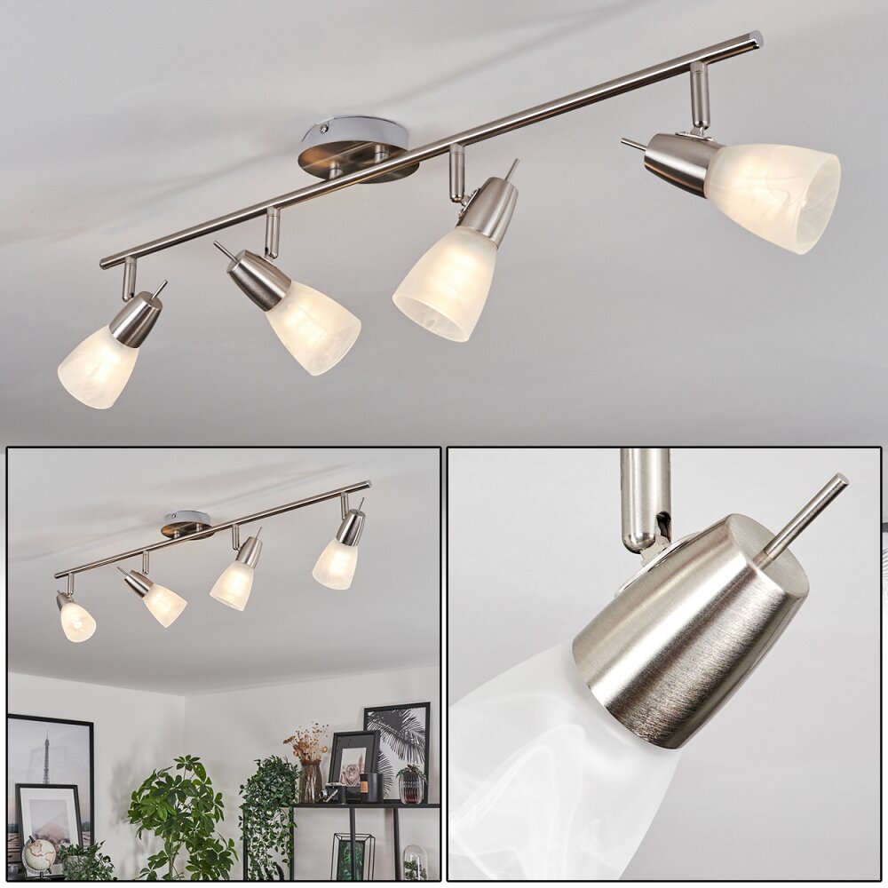Lejsta Lámpara de Techo Níquel-mate, 4 luces main product photo