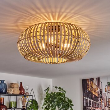 Oravi Lámpara de Techo Negro, 3 luces