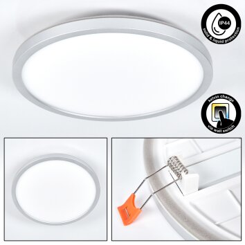 Pawcatuck Lámpara empotrable LED Cromo, Blanca, 1 luz