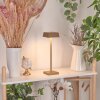 Algeraz Lámpara de mesa LED Latón, 1 luz