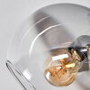 Koyoto Lámpara de Techo - Cristal Transparente, Ahumado, 5 luces