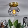 Koyoto Lámpara de Techo - Cristal Latón, 1 luz