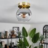 Koyoto Lámpara de Techo - Cristal Latón, 1 luz
