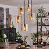 Parane Lámpara Colgante - Cristal Colores ámbar, 5 luces