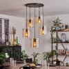 Parane Lámpara Colgante - Cristal Colores ámbar, 5 luces