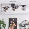 Chehalis Lámpara de Techo Ahumado, 5 luces