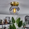Koyoto Lámpara de Techo - Cristal Latón, 1 luz