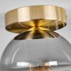 Koyoto Lámpara de Techo - Cristal Latón, 1 luz