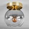 Koyoto Lámpara de Techo - Cristal Latón, 1 luz