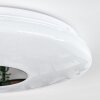 Lumsden Lámpara de Techo LED Blanca, 1 luz, Sensor de movimiento