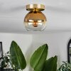Koyoto Lámpara de Techo - Cristal Latón, 1 luz Koyoto Lámpara de Techo - Cristal Latón, 1 luz