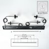 Gastor Lámpara Colgante - Cristal Transparente, 4 luces