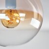 Gastor Lámpara de Techo - Cristal Colores ámbar, Transparente, 1 luz