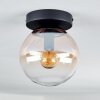 Gastor Lámpara de Techo - Cristal Colores ámbar, Transparente, 1 luz